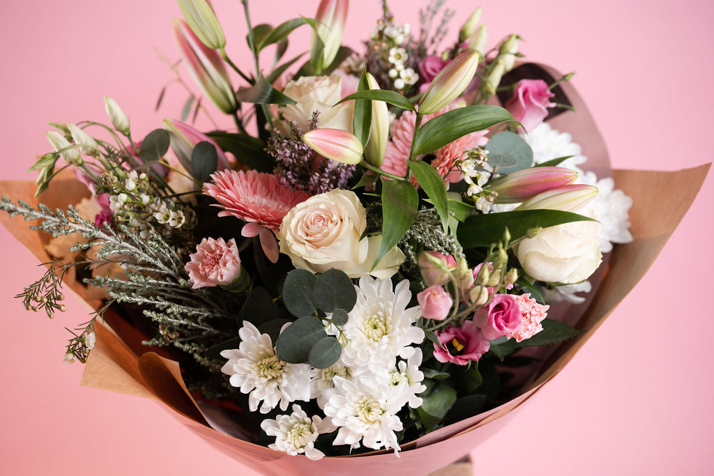 Pinks and whites Mother&#39;s Day Bouquet